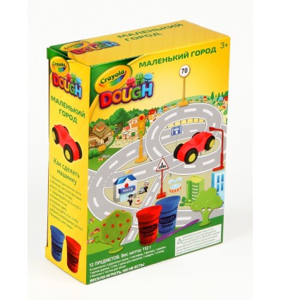 Պլաստիլին Crayola "Փոքրիկ քաղաք"