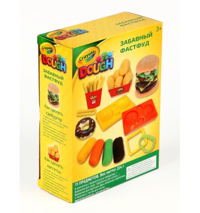 Պլաստիլին Crayola "Ֆասթֆուդ"