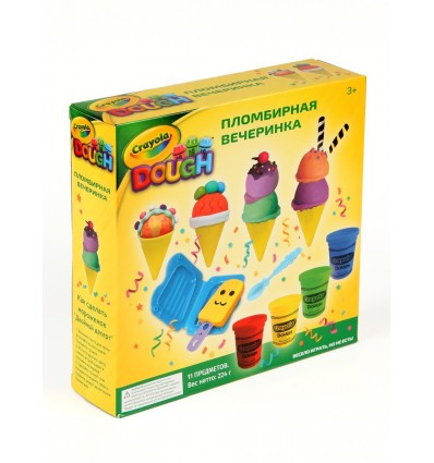 Պլաստիլին Crayola "Պլոմբիրային երեկույթ"