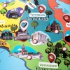 Ուսուցանող քարտեզ Հայաստանի մարզերը