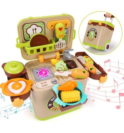 Խոհանոցային հավաքածու ճամպրուկով