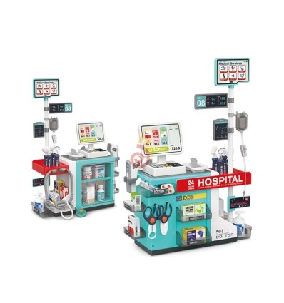 Մանկական բժշկական գործիքների հավաքածու ՝ սեղանիկով
