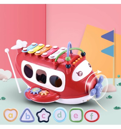 Զարգացնող խաղ քսիլոֆոնով՝ խորանարդիկներով