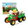 Խաղալիք տրակտոր ՝ կենդանիներով
