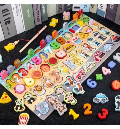 Փայտե զարգացնող տախտակ 3-ը 1ում