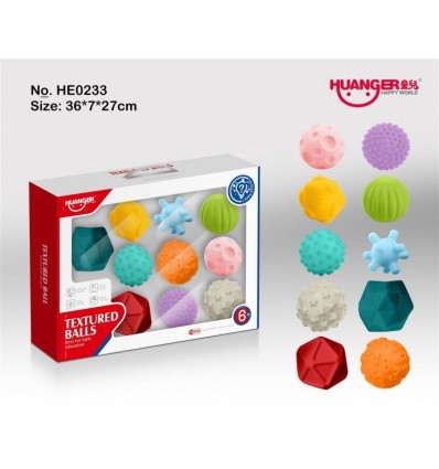 Ռետինե զարգացնող խաղալիքների հավաքածու