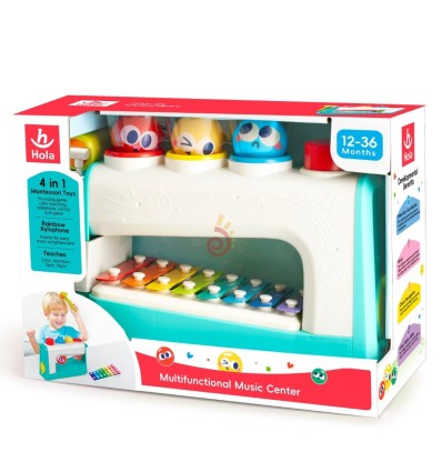 Զարգացնող խաղ քսիլոֆոն 4-ը 1-ում