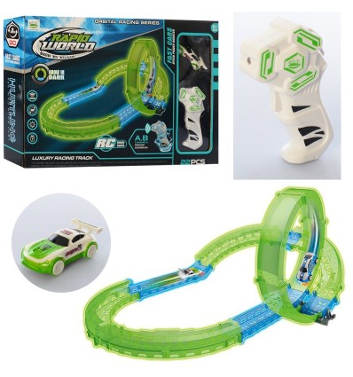 Հեռակառավարվող և լուսավորվող Կոնստրուկտոր ՛՛Մեքենաների երթուղի 33 կտոր՛՛