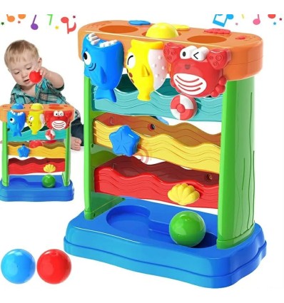 Զվարճալի գնդակներով խաղ